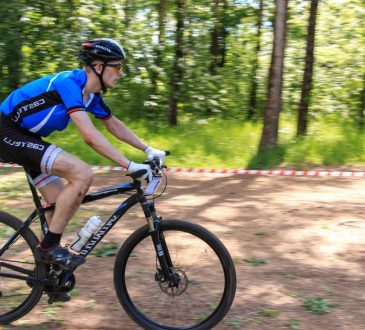 afvallen met fietsen man