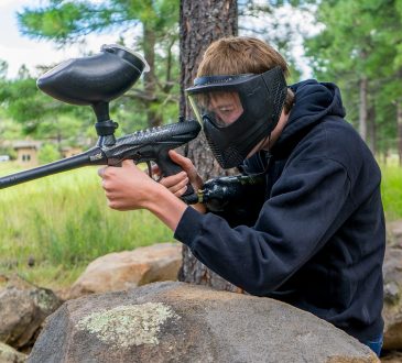 Een avond vrij paintballen